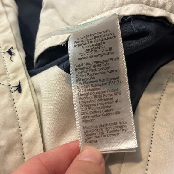 J.Crew Straight Fit Flex Chino Pant In Overcast Blue Size 36x31 - Picture 7 of 8